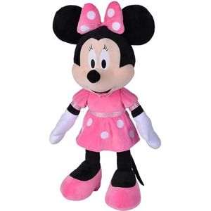 Disney - Minnie Mouse, 60 cm, vanaf 0 maanden, roze jurk, knuffel