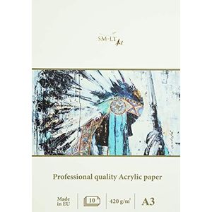 SM.LT 3ts-10 (420) acrylpapier, A3, 420 g/m², 270º