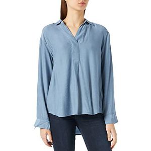 TOM TAILOR Dames Basic blouse 1030320, 28800 - Faded Denim Blue, 32