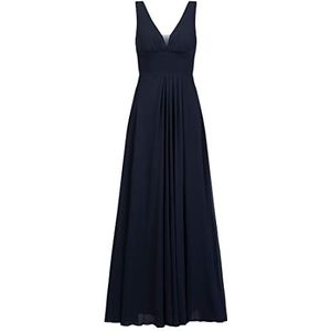 APART Fashion Avondjurk voor dames, formele avondjurk, Donkerblauw, 34