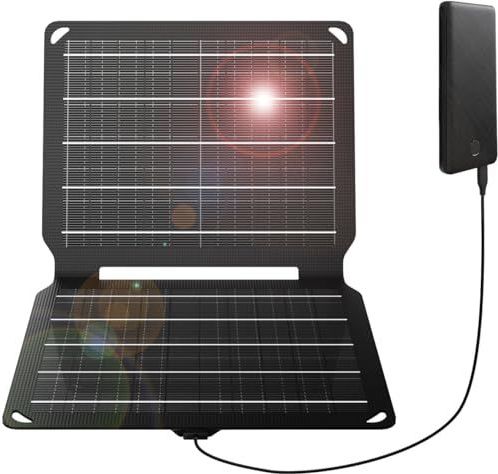 FlexSolar - Draagbare Zonne-oplader - 10 W - Voor Elektronische Apparaten - IP67 Waterdicht