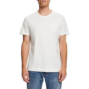 ESPRIT T-shirt voor heren, 110, gebroken wit, XL