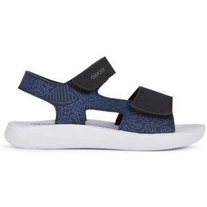 Geox J LIGHTFLOPPY sandaal, zwart/ROYAL, 38 EU, Black Royal., 38 EU