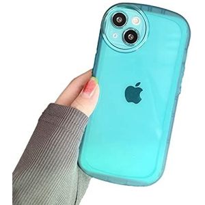 DUDUXI Compatibel met iPhone 14 Plus Case, geüpgraded [Liquid Silicone] met Camera Protection Soft [Anti-krassen] Microfiber voering Phone Case voor iPhone 14 Plus 6,7 inch (16,7 cm), groen