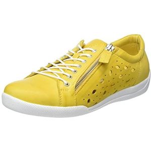 Andrea Conti Damessneakers, geel, 37 EU, geel, 37 EU