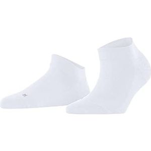 FALKE Dames Korte sokken Sensitive London W SN Katoen Kort eenkleurig 1 Paar, Wit (White 2000), 35-38