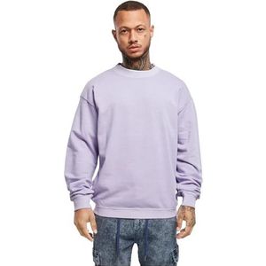 Urban Classics - Pigment Dyed Crewneck - Trui - Paars
