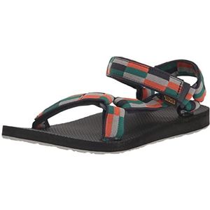 Teva Originele damessandaal, sport- en outdoor-lifestyle-sandaal, Retro Blok Totale Eclipse, 47 EU