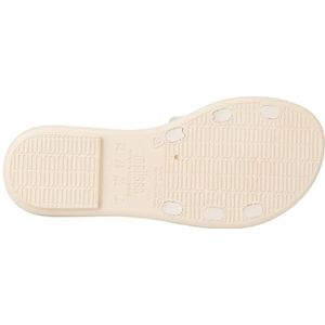 melissa Sun Atlantis AD Platte sandalen voor dames, beige, maat 37, Beige, 37 EU