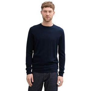 TOM TAILOR heren trui, 10668 - Sky Captain Blue, S
