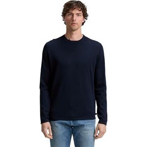TOM TAILOR heren trui, 10668 - Sky Captain Blue, XXL