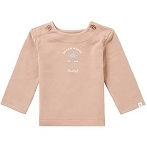 Noppies Baby Unisex T-shirt Madison Long Sleeve voor baby's, Nougat - P978, 56 cm