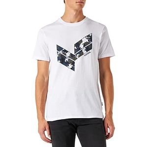 Kaporal T-shirt voor heren, model BRYZO-kleur wit, maat heren