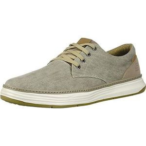 Skechers Moreno Ederson Oxford Herenschoen, Kaki, 45 EU