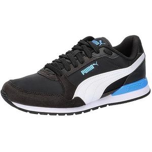 PUMA Unisex Youth St Runner V3 NL JR-PUMA Black-PUMA White-Regal Blue, Puma Black PUMA White Regal Blue, 37.5 EU