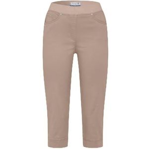 Raphaela by Brax Pamina Capri Light Coloured Denim Capri, 57 zand, 27W / 32L