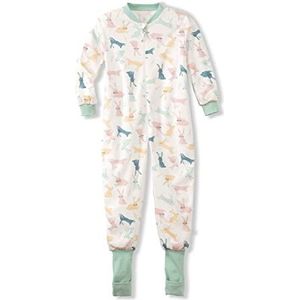 CALIDA Unisex Toddlers Bunny Pyjamaset, Harbour Mint, 68