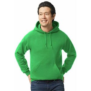 GILDAN Heren Fleece Hooded Sweatshirt, Style G18500 Hooded Sweatshirt, Groen (irish green), 3XL
