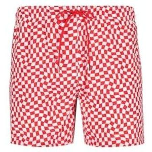 Skiny Zwembroek voor heren, whitered check, regular, Whitered Check, M