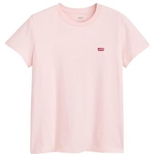 Levi's Dames The Perfect Tee T-shirt, Gestreept Chesthit Logo, Potpourri, XXL