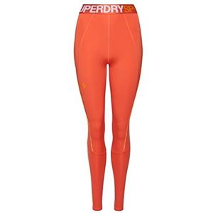 Superdry Train elastische legging WS311705A Cali Coral 12 dames, Cali Coral, 36
