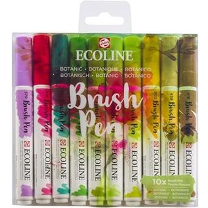 Ecoline Brush Pen set 10 - Botanisch