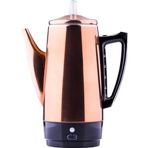 C3 30-33657 Basic percolator, 850, roestvrij staal, koper