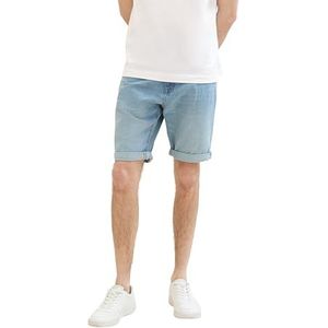 TOM TAILOR Bermuda voor heren, 10111 - Clean Bleached Blue Denim, 29