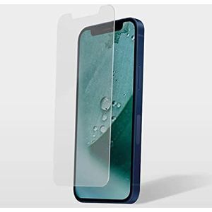 JUST GREEN Milieuvriendelijke platte screenprotector voor iPhone 12/12 Pro, met montageset