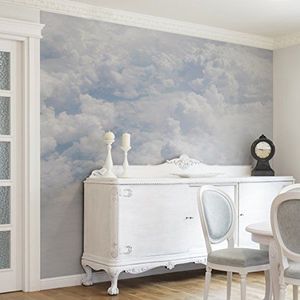 Apalis Vliesbehang On Cloud Nine fotobehang vierkant | vliesbehang wandbehang foto 3D fotobehang voor slaapkamer woonkamer keuken | Grootte: 192x192 cm, meerkleurig, 95425