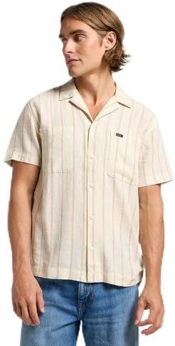 Lee - Camp 2 Pocket - Overhemd - Soy Bean - Korte Mouwen - Relaxed Fit
