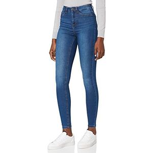 Noisy may NMJEN Skinny Fit Jeans voor dames, normale taille, blauw (Medium Blue Denim Medium Blue Denim)., 30W x 30L