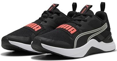 Puma - Sport - Fitness Schoenen - Puma Black/GLOWING RED - SOFTFOAM+
