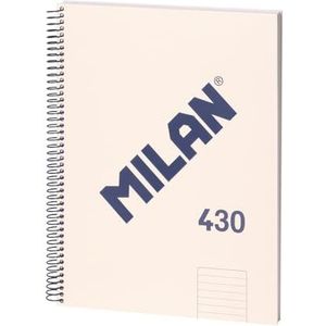 MILAN® A4 hardcover, gelinieerd papier, 80 vellen, serie 1918, beige