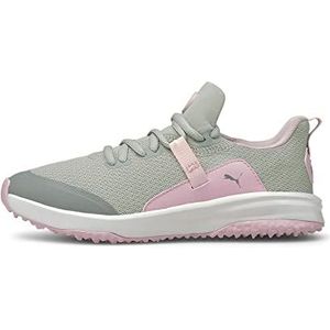 PUMA Fusion Evo Jr. Golfschoen voor jongens, High Rise Roze Dame, 38 EU