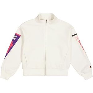 Champion Sportsweatshirt voor dames voor meisjes, Marshmallow (Str), 13-14 Jaar