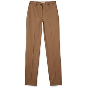 Tommy Hilfiger Dames Core Suiting Hailey Slim Broek Geweven, Platteland Kaki, 32W (Regular)