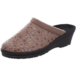 Rohde pantoffels dames Neustadt-50 2456, grootte:37, kleur:Bruin