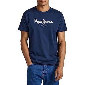 Pepe Jeans - PM501321- Eggo Long T-shirt voor heren, Marine., XS