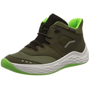 Superfit Bounce Sneakers voor jongens, licht gevoerde Gore-tex, Groen 7000, 40 EU