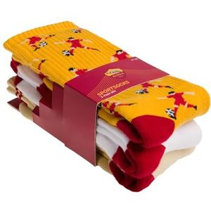 AS Roma Sportsokken, verpakking van 3 stuks