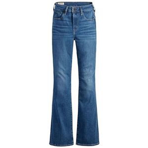 Levi's 726 High Rise Flare Jeans voor dames, Medium Indigo Worn in, 25W x 32L