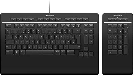 3Dconnexion - 3DX-700091 - Toetsenbord - Zwart - Bedraad