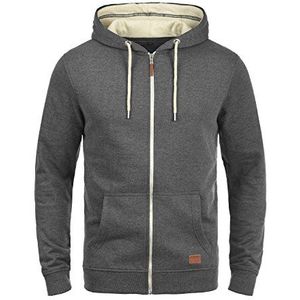 BLEND Sweatvest 'BHHulker'  donkergrijs