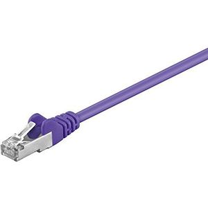 Goobay 94532 CAT 5e patchkabel, F/UTP, violet