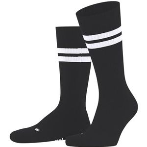 FALKE - Dynamic - Gedessineerd Katoen Sokken - Zwart - Unisex