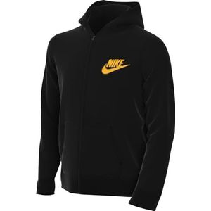 Nike Boy's Top B Nsw Si Flc Fz Hoody Bb, zwart, FZ4716-010, XS