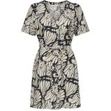 JdY Dames Jdytroya Life S/S Short Dress WVN Dia, Tapioca, XS