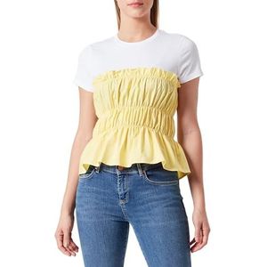 tuffgirl T-shirt voor dames, citroen, XS