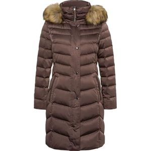 BRAX Montreal Outdoorjas voor dames, urban down jas, bruin (espresso), 34